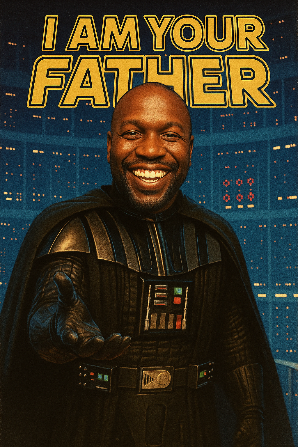 Custom “I Am Your Father” T-Shirt – Turn Dad into Darth Vader | Funny Father’s Day & Birthday Gift