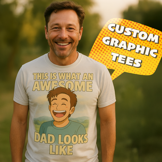 Cool Trendy Custom T-Shirts – Turn Your Photo into Ghibli, Family Guy & More Styles | Unique Gifts & Merch