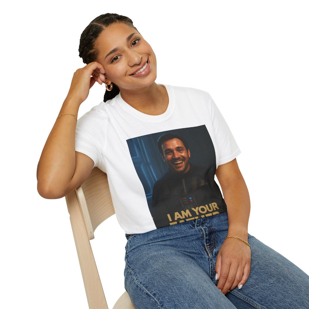 Custom “I Am Your Father” T-Shirt – Turn Dad into Darth Vader | Funny Father’s Day & Birthday Gift