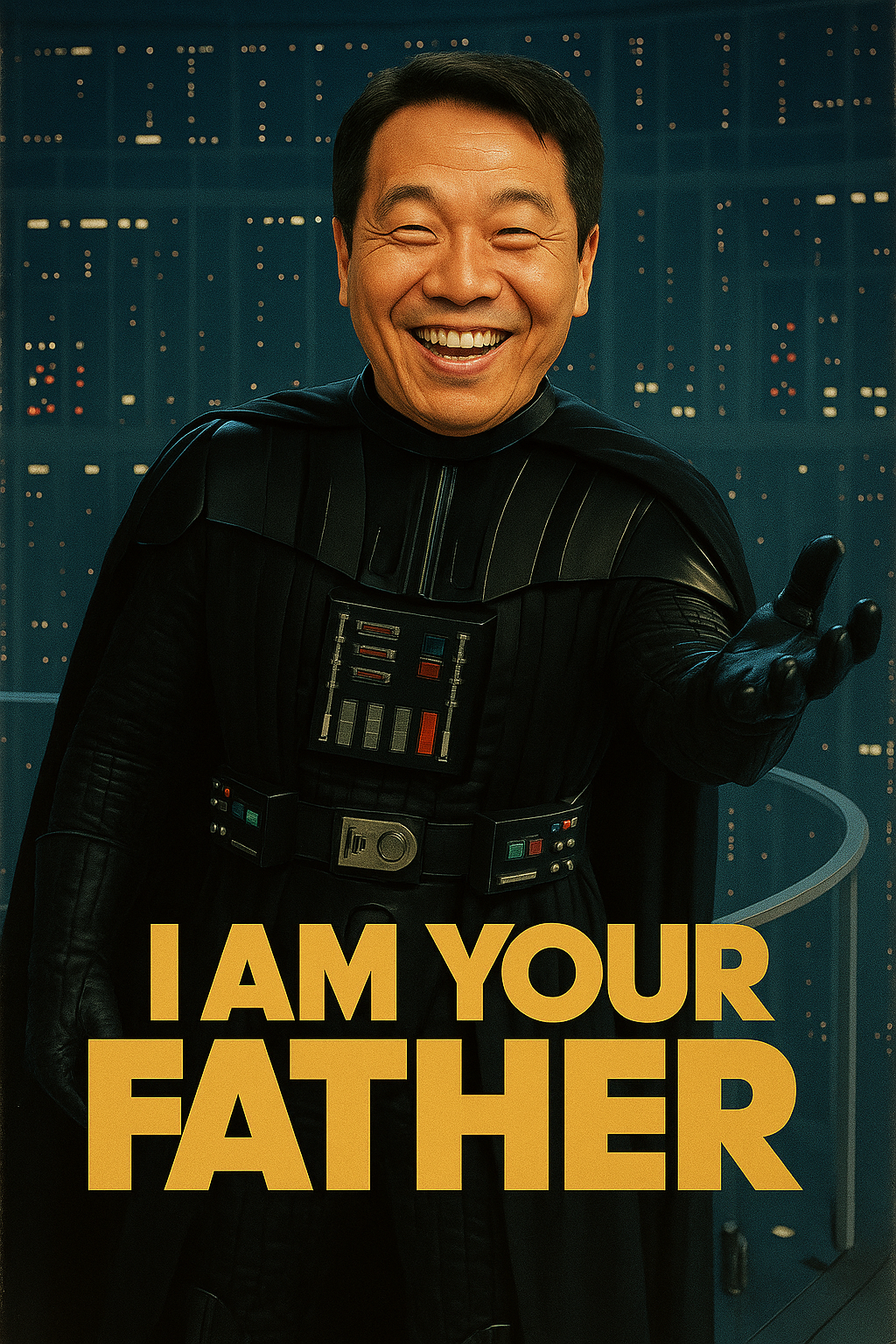 Custom “I Am Your Father” T-Shirt – Turn Dad into Darth Vader | Funny Father’s Day & Birthday Gift
